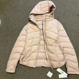 Calvin Klein Pink Puffer Jacket